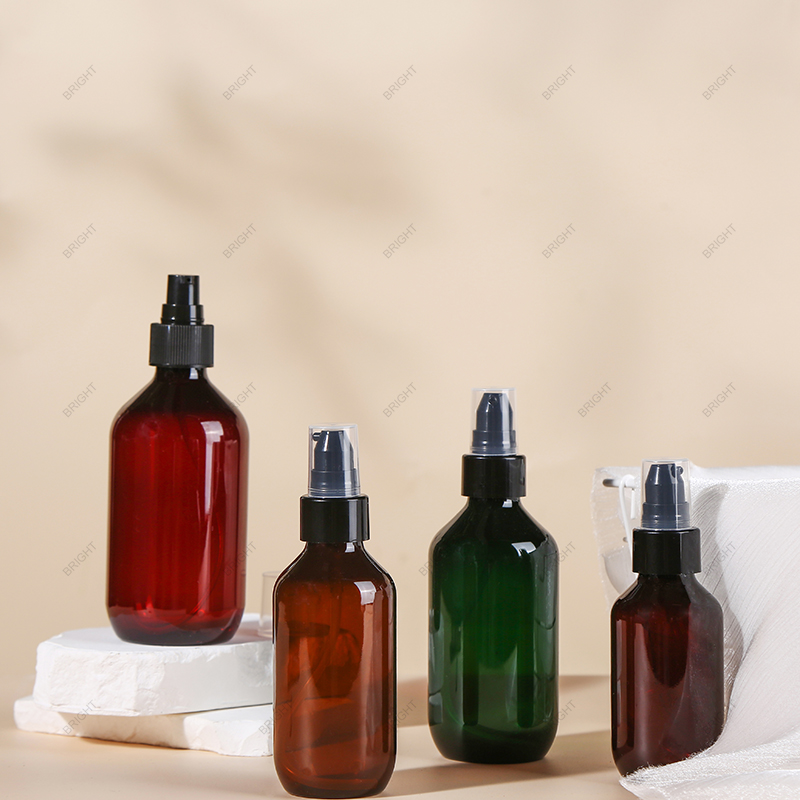 Custom capacity plastic lotion bottle for skincare